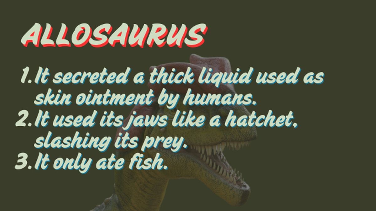 Amazing Animals: Dinosaur Edition image number null